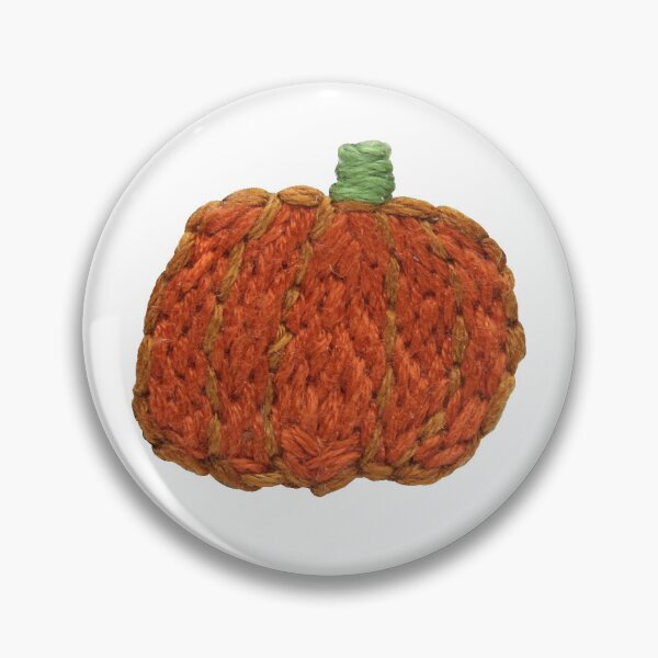 Item preview, Tiny Pumpkin Embroidered Patch designed and sold by moonfawnco.