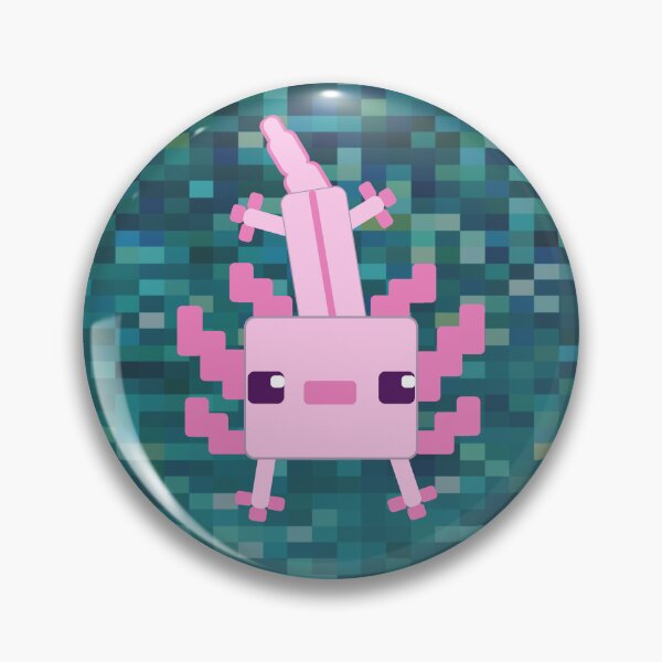 Item preview, Minecraft Inspired Axolotl  designed and sold by Ivy Impressions .