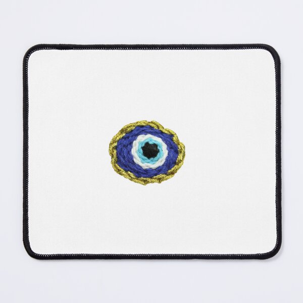 Item preview, Gold Evil Eye Embroidered Patch designed and sold by moonfawnco.