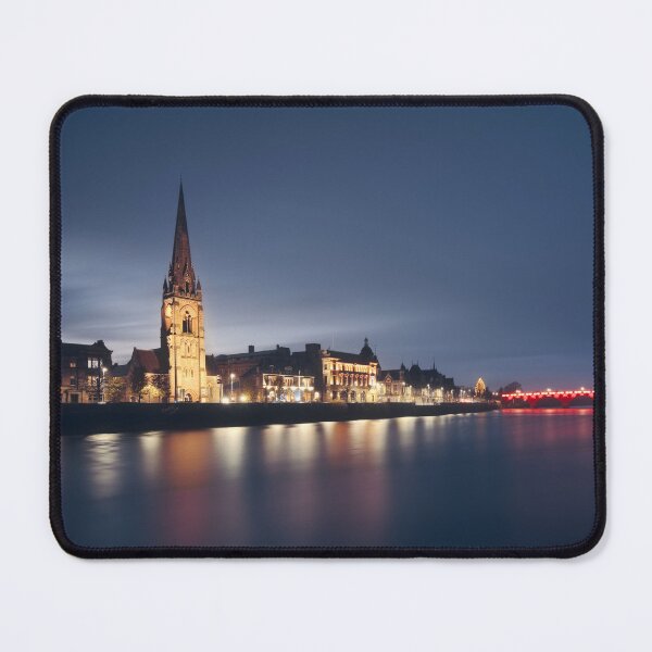 Item preview, St Matthew's, Tay Street and the Smeaton Bridge, Perth designed and sold by ShinyPhoto.