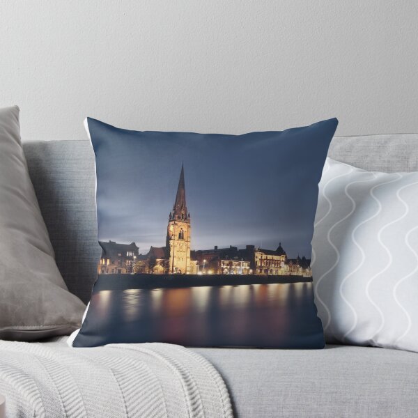 Item preview, St Matthew's, Tay Street and the Smeaton Bridge, Perth designed and sold by ShinyPhoto.