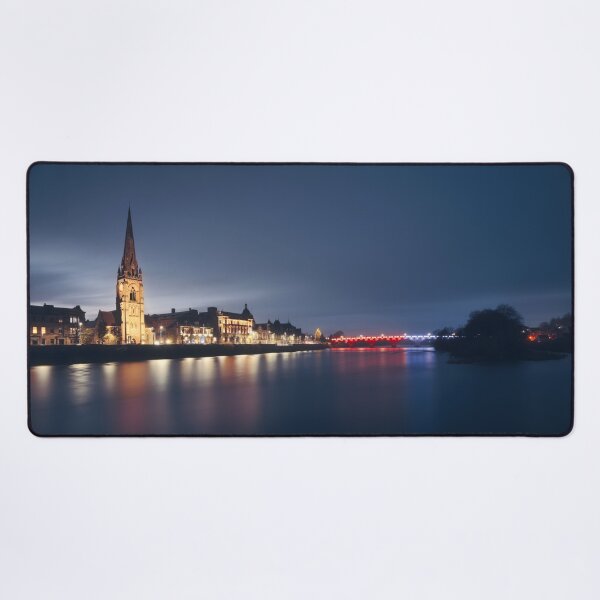 Item preview, St Matthew's, Tay Street and the Smeaton Bridge, Perth designed and sold by ShinyPhoto.