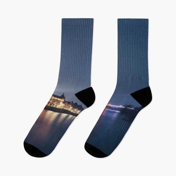 Item preview, St Matthew's, Tay Street and the Smeaton Bridge, Perth designed and sold by ShinyPhoto.