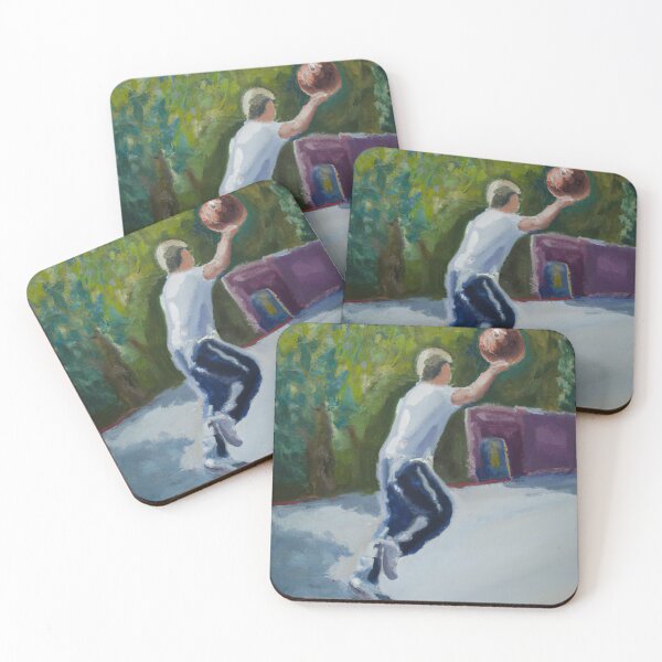Item preview, Basketball on the street designed and sold by MyOilArt4you.