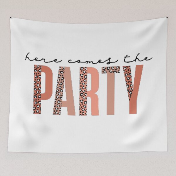 Item preview, Here Comes the Party - Here Comes the Bride designed and sold by TrendyTribe.