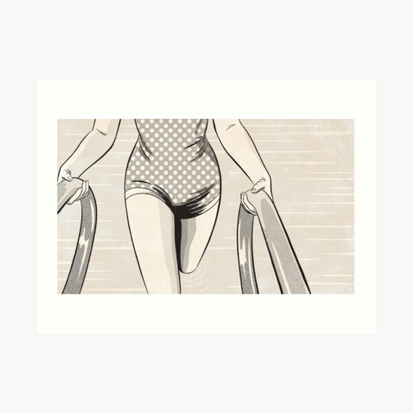 NOIR no.02 (DIP) Art Print