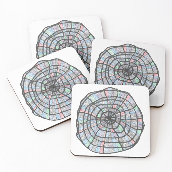 Aperçu de l'œuvre Cercle de vie | Stylo Pigment Dessin Art Abstrait créée et vendue par ooliajulia.