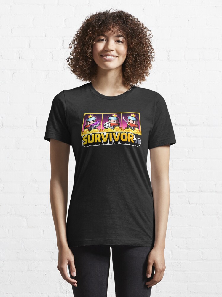 Survivor. io Game, zombie video game Essential T-Shirt for Sale