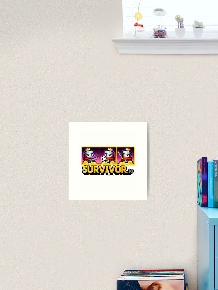 Survivor. io Game, zombie video game Sticker for Sale by Mycutedesings-1