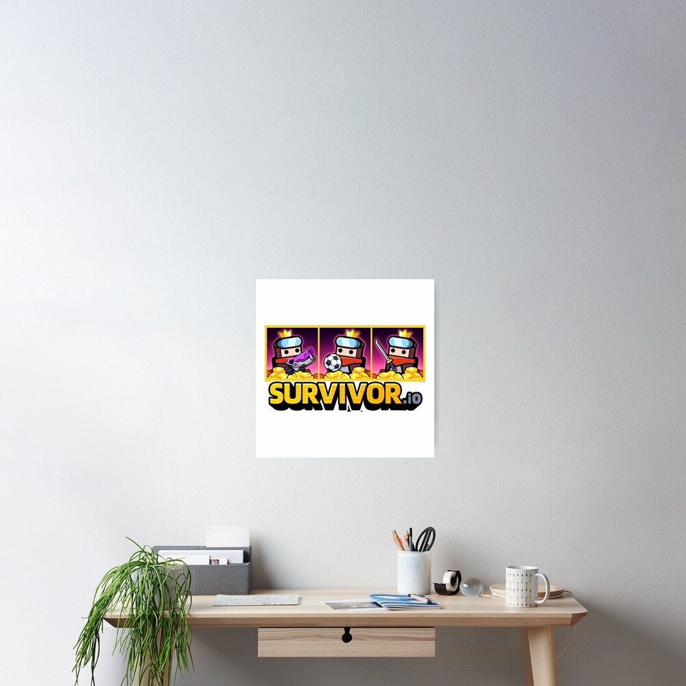 Survivor. io Game, zombie video game Sticker for Sale by Mycutedesings-1