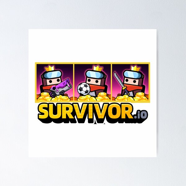 Survivor. io Game, zombie video game Pin for Sale by Mycutedesings-1