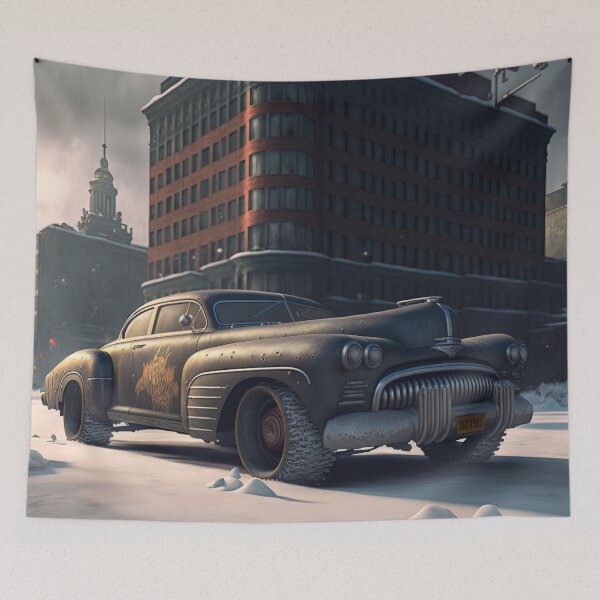 Item preview, Winter Hot Rod #16, a perfect gift for all American Hot Rod fans designed and sold by RodZnRoll.