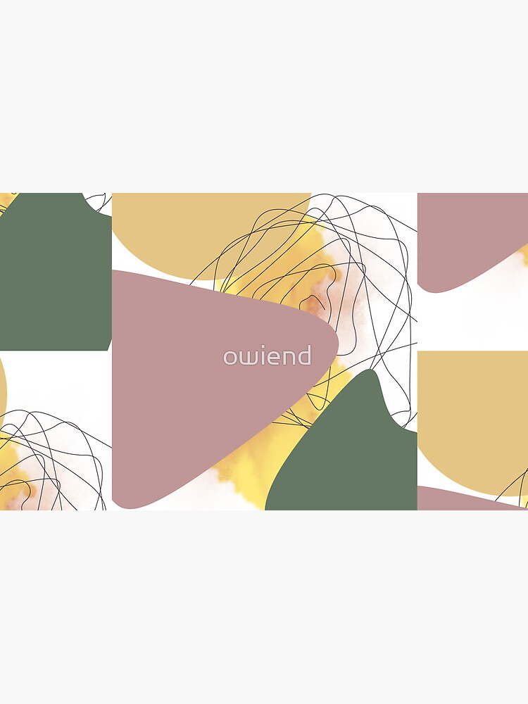 Geometric Shapes - Abstract Lines and Shapes by owiend