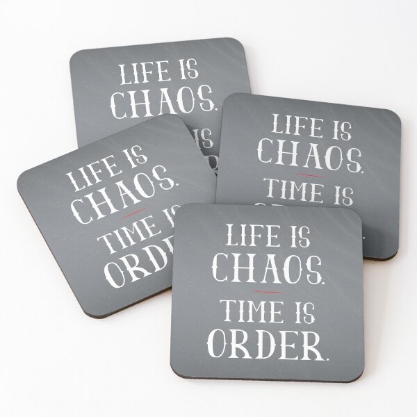 Item preview, Life is chaos. Time is order. designed and sold by itsseameh.