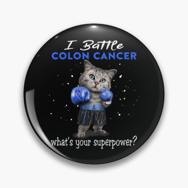 Item preview, Guerrero contra el cáncer de colon: lucho contra el cáncer de colon ¿Cuál es tu superpoder? designed and sold by Jennpak.