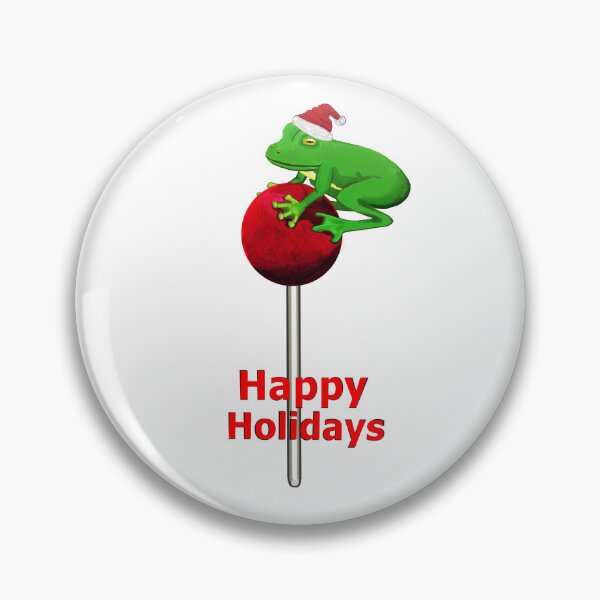 Item preview, Lollipop Christmas Frog II designed and sold by VerdeDoodleDuck.