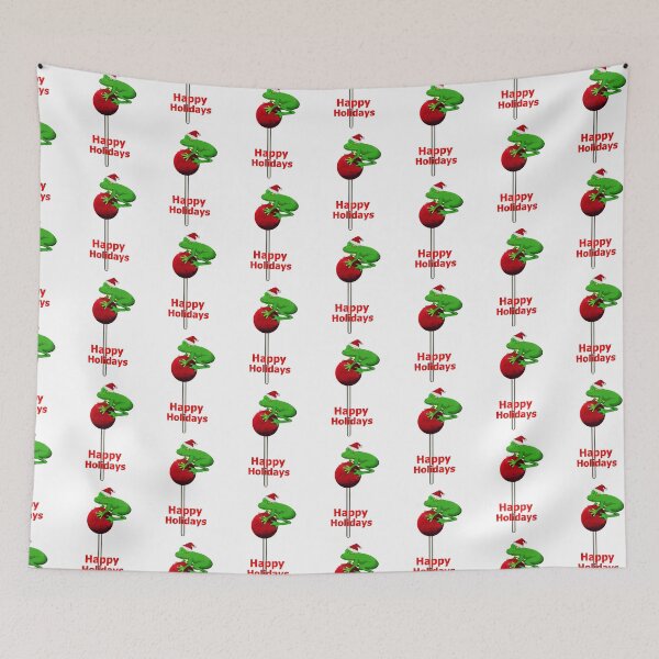 Item preview, Lollipop Christmas Frog II designed and sold by VerdeDoodleDuck.