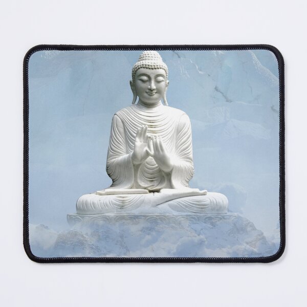 Item preview, Peaceful white Mindset Buddha  designed and sold by Soy-el-Soil.