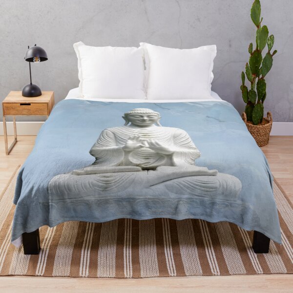 Item preview, Peaceful white Mindset Buddha designed and sold by Soy-el-Soil.