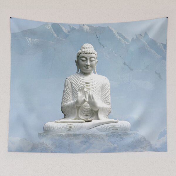 Item preview, Peaceful white Mindset Buddha  designed and sold by Soy-el-Soil.