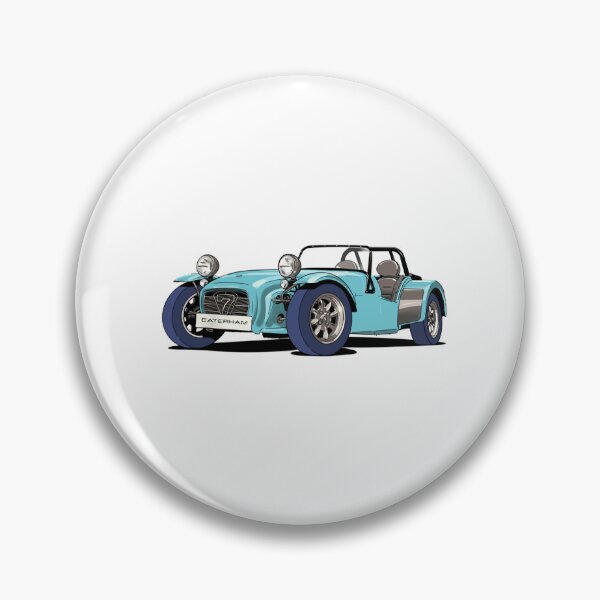 Artikelvorschau, Caterham Seven in Himmelblau entworfen und verkauft von OutlinedIcons.