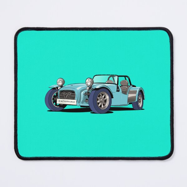 Item preview, Caterham Seven in sky blue designed and sold by OutlinedIcons.