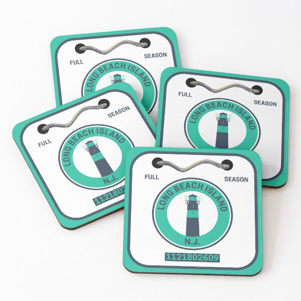 Item preview, Long Beach Island New Jersey Beach Badge designed and sold by fearcity.