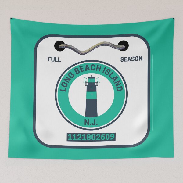 Item preview, Long Beach Island New Jersey Beach Badge designed and sold by fearcity.