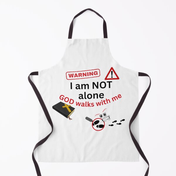 Item preview, I am not alone, GOD walks with me designed and sold by DesignsbyDemand.