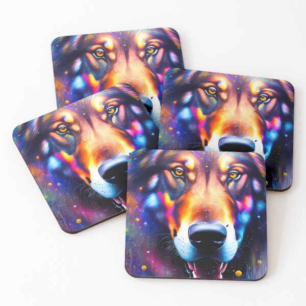 Item preview, Urban Graffiti Wolf Oil Painting Splattered designed and sold by SableSyndciate.