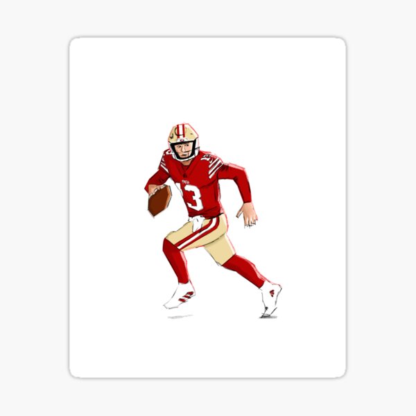 Brock Purdy Mr Irrelevant Sticker For Sale By Parkeralbin Redbubble