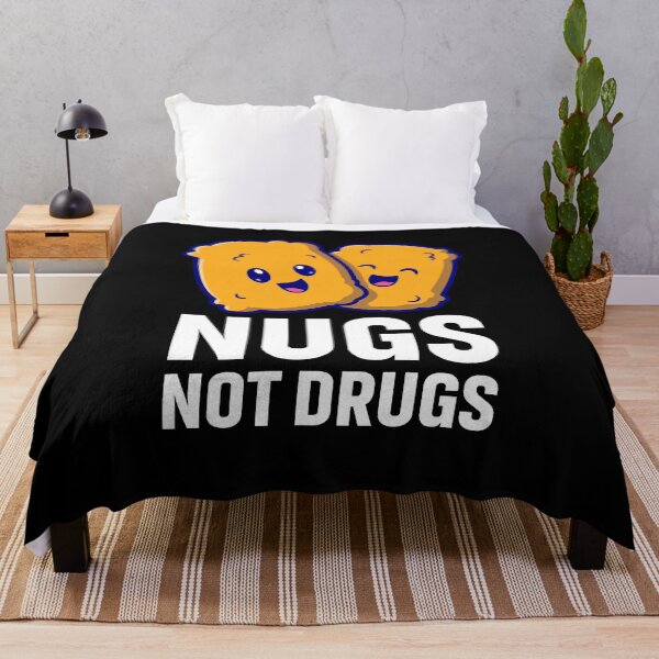 Item preview, Funny Chicken Nuggets - Nugs Not Drugs designed and sold by saifuddin shifat.