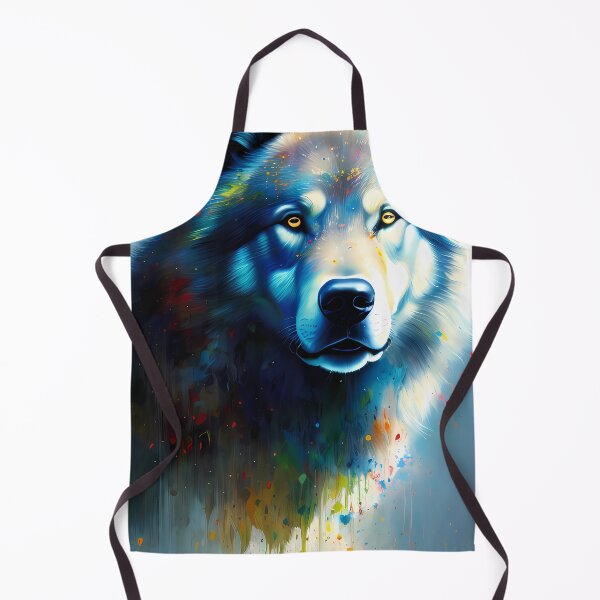 Item preview, Urban Graffiti Wolf Oil Painting Splattered designed and sold by SableSyndciate.