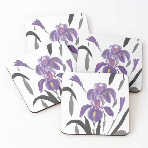 Item preview, Iris suibokuga designed and sold by StudioMasha.