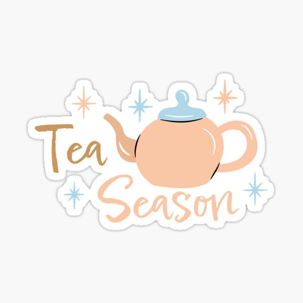 Tea Season Sticker
