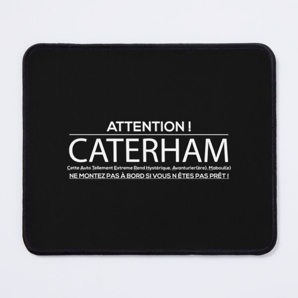 Item preview, definition caterham white text designed and sold by OutlinedIcons.