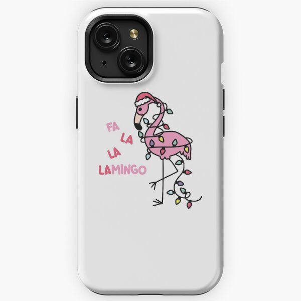 Christmas Flamingo iPhone Tough Case