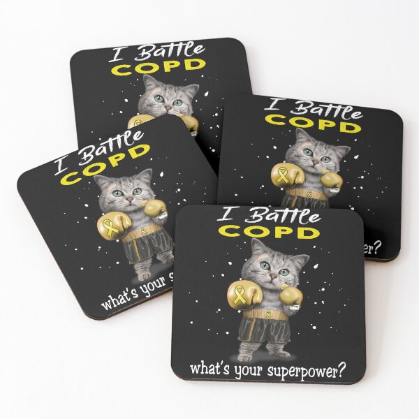 Item preview, COPD Warrior - I Battle COPD What Is Your Superpower? designed and sold by Jennpak.