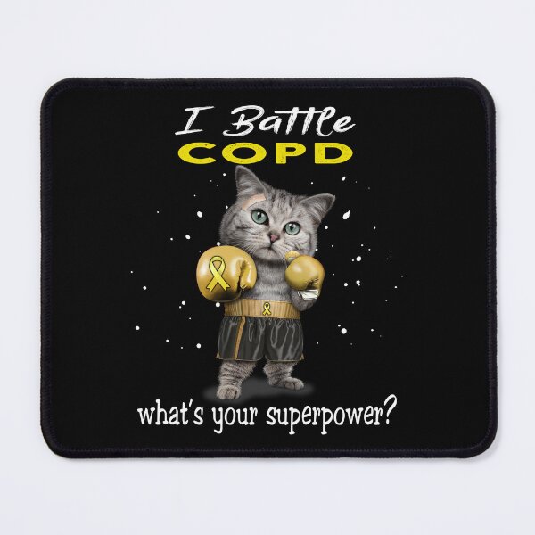 Item preview, COPD Warrior - I Battle COPD What Is Your Superpower? designed and sold by Jennpak.
