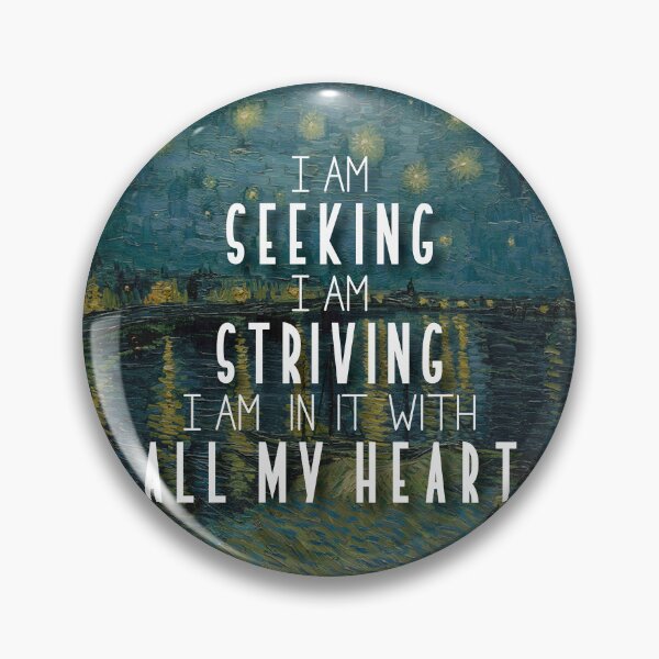 Item preview, I am seeking, I am striving, I am in it with all my heart designed and sold by itsseameh.