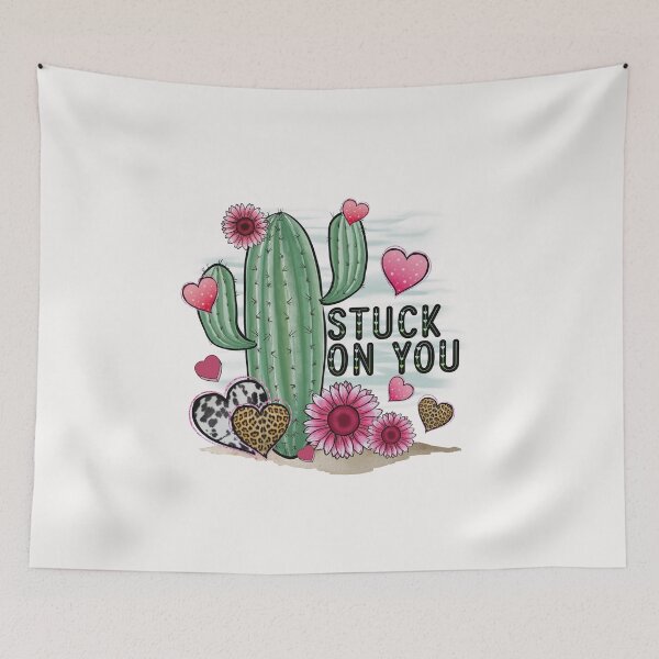 Item preview, Stuck On You Cactus designed and sold by HappyLifeCreate.