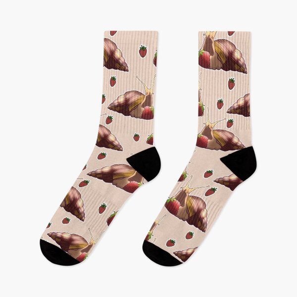 Item preview, Snail Strawberry Pattern designed and sold by Kirin-Riki.
