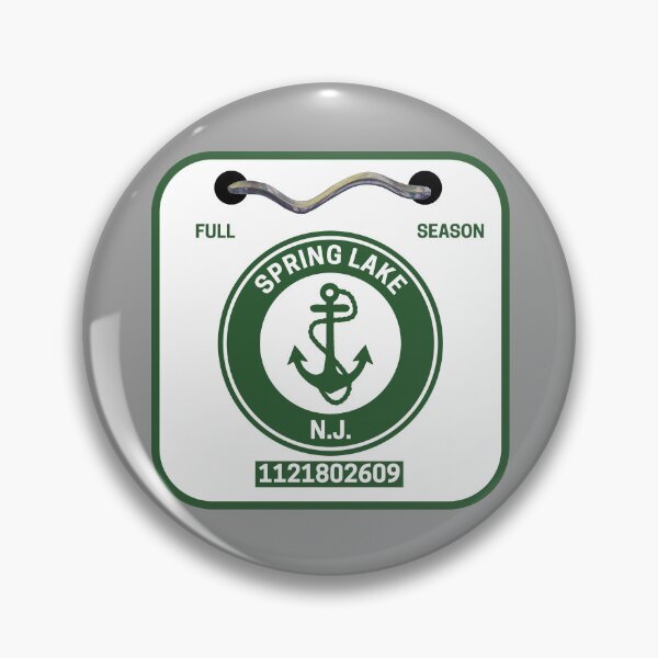 Item preview, Spring Lake New Jersey Beach Badge  designed and sold by fearcity.