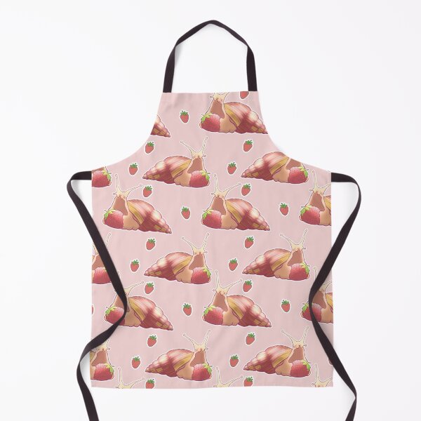 Item preview, Snail Strawberry Pattern Peach designed and sold by Kirin-Riki.