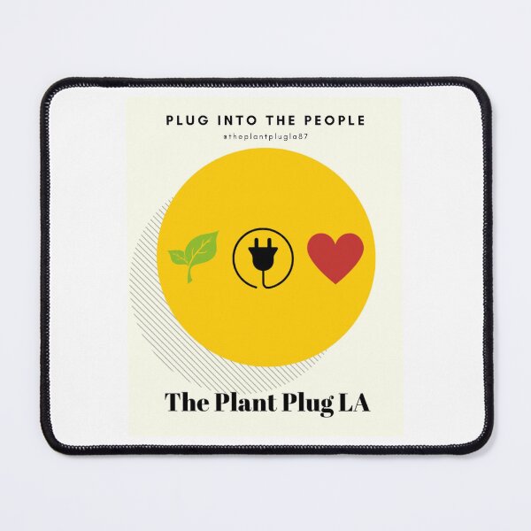 Item preview, "Plug into The People" with Original Plant Plug™ Logo designed and sold by ThePlantPlug.