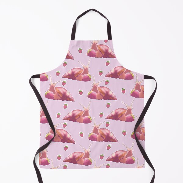 Item preview, Snail Strawberry Pattern Pink designed and sold by Kirin-Riki.