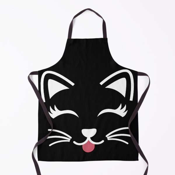 Item preview, Face of a cute kitten sticking out her tongue designed and sold by The-Blue-Feline.