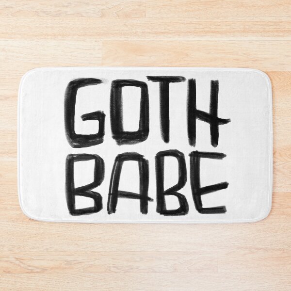 Item preview, Goth Babe designed and sold by badlydrawnbabe.