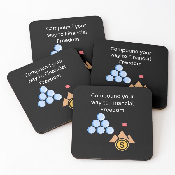 Item preview, Compound your way to Financial Freedom designed and sold by UpcomingTech.