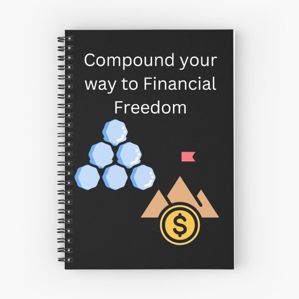 Item preview, Compound your way to Financial Freedom designed and sold by UpcomingTech.